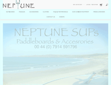 Tablet Screenshot of neptunesups.com